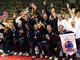 US captures 1st World League title