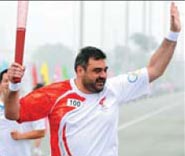 BOB boss takes part in relay