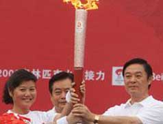 Torch relay in Chengdu