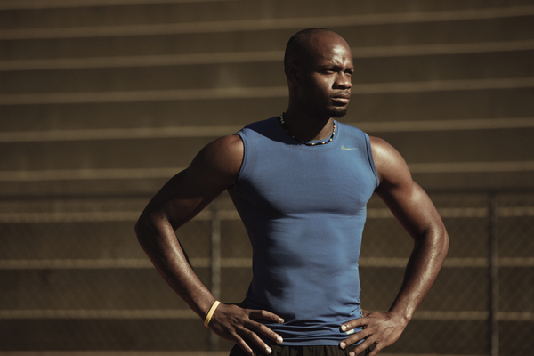 Former men's 100 meters world record holder Asafa Powell [CFP] 