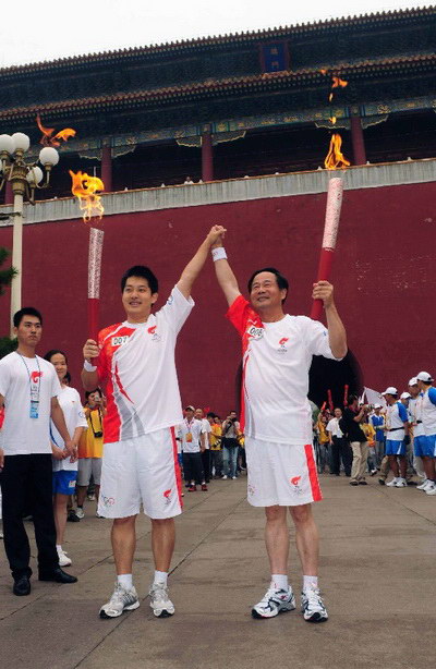 Chang Hao (left) and Lin Qingfa (right)