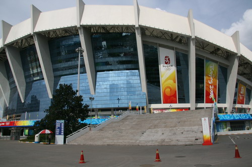 The Shanghai Stadium [Xiang Bin/China .org.cn]