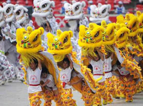 Folk ballads, dances prelude Olympics opening ceremony