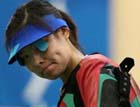 Du Li fails to earn a gold medal on 1st of BJ Olympics