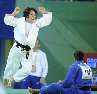 Japanese Tanimoto wins women's 63kg judo Olympic gold [Xinhua]