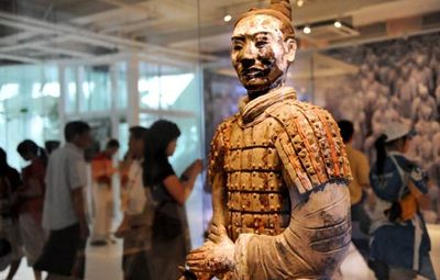 Terracotta Warriors and Horses on exhibition in Olympic Green