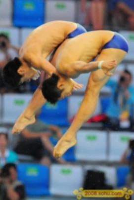 Lin Yue, Huo Liang: winner of Olympic men's 10m synchronized diving