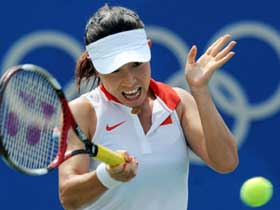 Chinese women tennis players advance