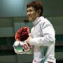 Zhong Man stood proudly on the podium, becoming the first Chinese winning an Olympic fencing gold medal 24 years after the country's last crowning moment in Los Angeles Games.