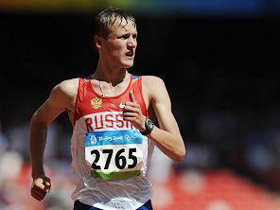 Russian Borchin wins men's 20km race walk