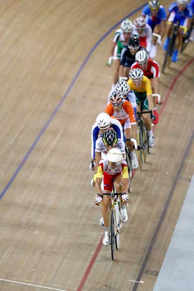 Photos: Joan Llaneras of Spain wins Cycling Track Men's Points Race gold