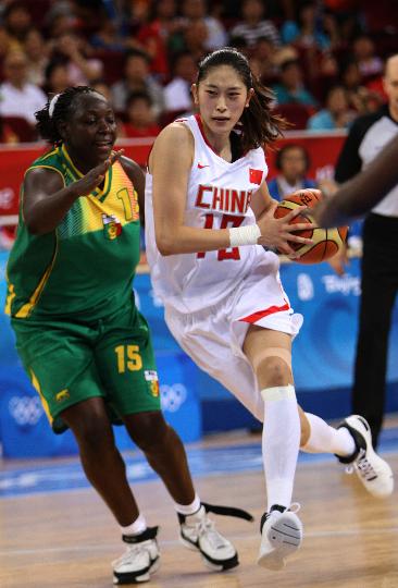 China's backcourt star Miao Lijie scored 25 points