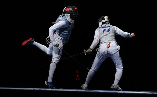The long-shot US fencing team will be fencing for gold after first defeating world champion Poland and then knocking off Hungary in the semifinals of the Women's Team Foil to advance to the finals at the Beijing 2008 Olympic Games. 
