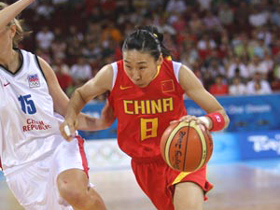 China places 2nd in women's basketball group B