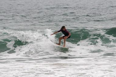 Surfing is pretty new to China, but it's attracting more and more people to the sea.