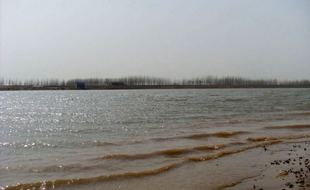 A file photo of the Huaihe River