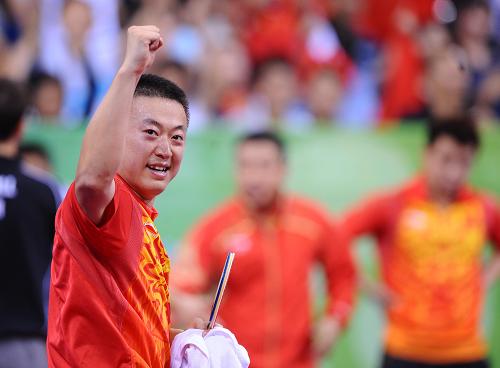 Chinese athlete Ma Lin [Xinhua]