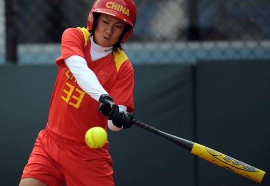 Three-time defending champion the U.S. softball team beat host China here on Monday at the Beijing Olympic Games with a stunning 9-0. American batter's explosion in the opening inning resulted in China's fifth defeat of the tournament, ending the host's last Olympic show in advance. [Xinhua]
