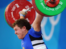 Aramnau of Belarus wins men's 105kg weightlifting Olympic gold 