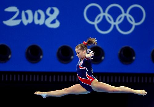 uneven bars shawn johnson