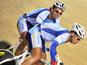 Argentina wins men's madison cycling gold 