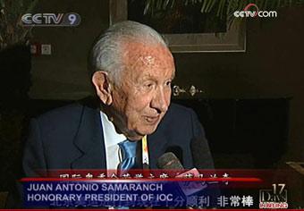 Honorary President Juan Antonio Samaranch 