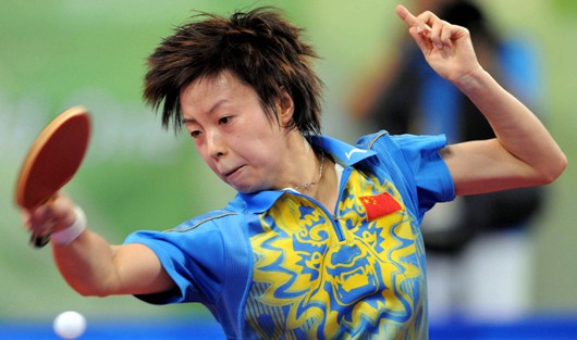 Chinese table tennis women top seed uses only 25 minutes to successfully eliminate Viktoria Palvoich from Belarus and enters the next round. [Xinhua]