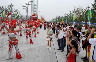 Everyday at the Olympic Park, Beijing sees the city's most exciting carnival.