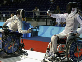 Wheelchair Fencing