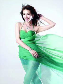 Taiwan supermodel-actress Lin Chiling (File photo)