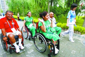 Second group of delegations enters Paralympic Village