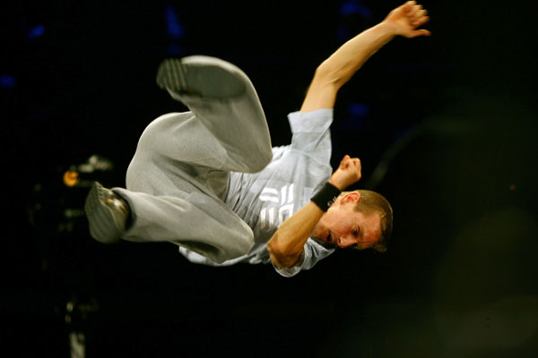 Freerunners from 17 countries showed their breathtaking skills in the first ever world freerunning championships at the Roundhouse in Camden, north London, Septmeber 3. 