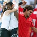 Federer battles to semifinal; Black, Paes win mixed doubles