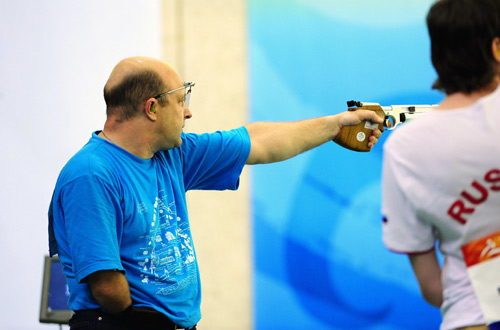 Photos: Ponomarenko of Russia wins Men's P1-10m Air Pistol SH1 gold