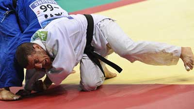 Algeria's Sidali Lamri wins Men's -66kg Judo gold