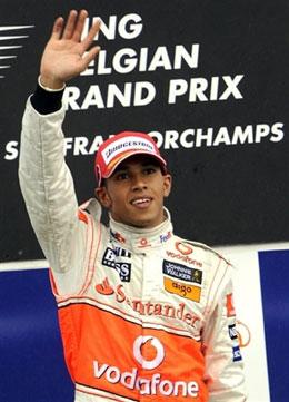 Britain's Lewis Hamilton 