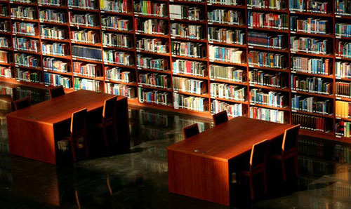 The expanded National Library of China in Beijing as seen in a September 5, 2008 photo. [Photo: China Foto Press]