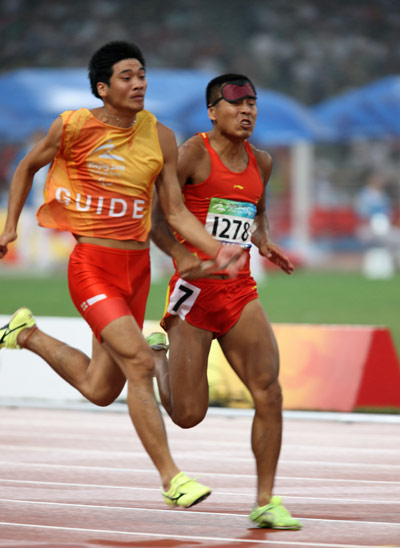 Photos: Brazil's Lucas Prado claims title of Men's 100m T11