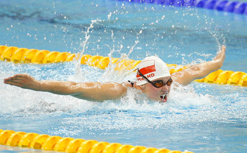 Photos: Joanna Mendak wins Women's 100m Butterfly - S12 gold