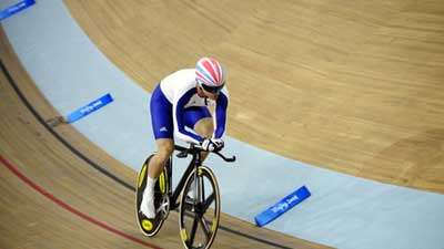 Mark Bristow claims title of Men's 1km Time Trial (LC1)