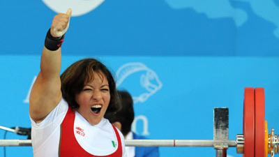 Amalia Perez of Mexico wins Women's 52kg gold
