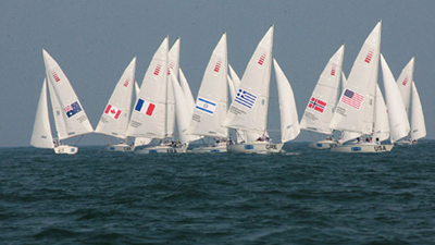 Sonar (3-Person Keelboat) event in Qingdao