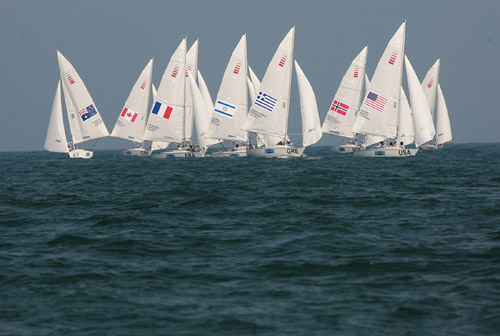 Photos: Sonar (3-Person Keelboat) event in Qingdao
