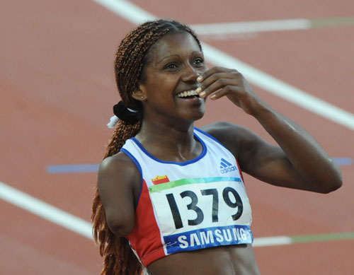 Photos: Yunidis Castillo of Cuba wins Women's 100m T46 gold