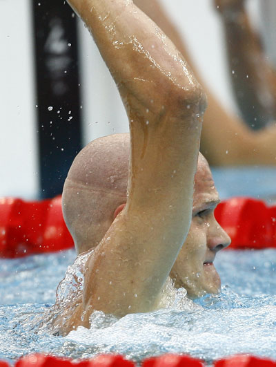 Lantz Lamback of the United States broke the world record and advanced to the S7 final.The Men's 100m Breaststroke events of the Beijing 2008 Paralympic Games were held at the National Aquatics Center in Beijing on September 10, 2008.