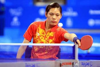 Liu Jing was crowned in the Women's Individual Class 1/2 after beating Italy's Pamela Pezzutto.