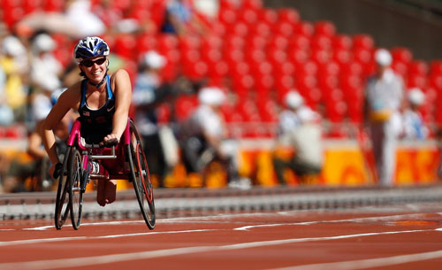 Photos: Amanda Mcgrory wins Women's 5000m T54 gold