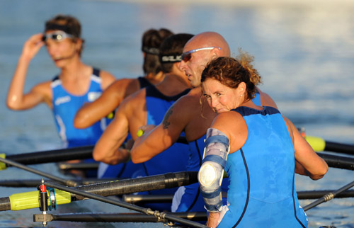 Photos: Italian claims title of the Mixed Coxed Four LTA Rowing event