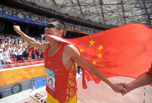 Photos: Li Duan wins Men's Javelin Throw F53/54 gold