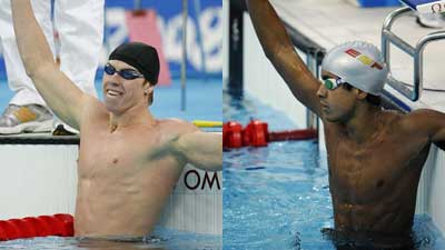 Men's 100m Freestyle finals